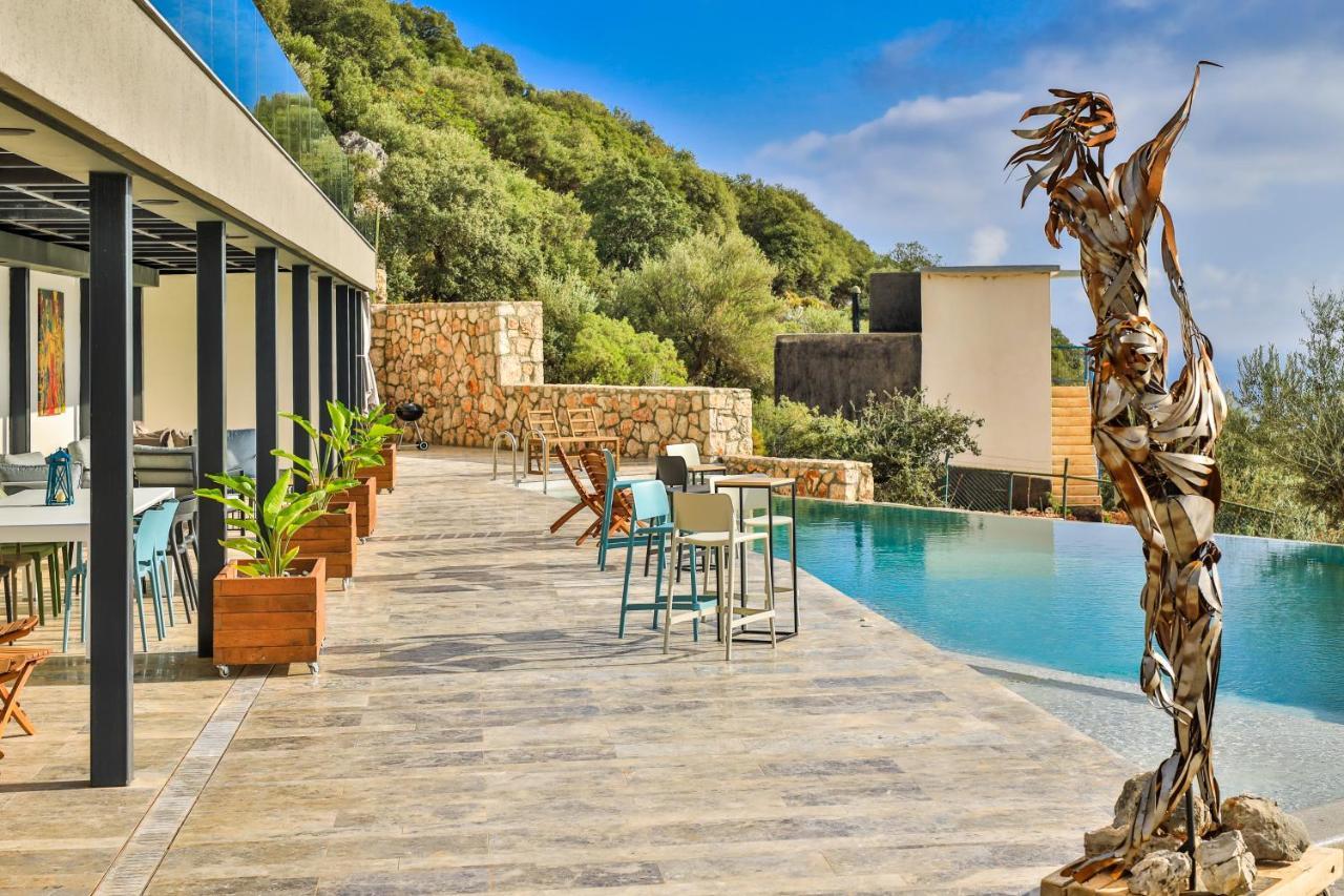 14 Premium Villas With Openair Restaurant&Tennis Court In Nature - Notos Club كاس المظهر الخارجي الصورة