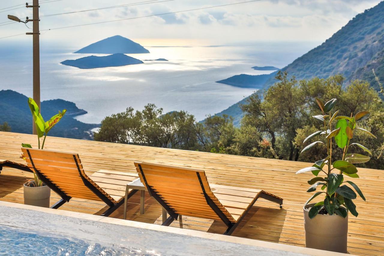 14 Premium Villas With Openair Restaurant&Tennis Court In Nature - Notos Club كاس المظهر الخارجي الصورة