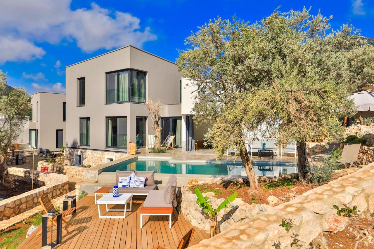 14 Premium Villas With Openair Restaurant&Tennis Court In Nature - Notos Club كاس المظهر الخارجي الصورة