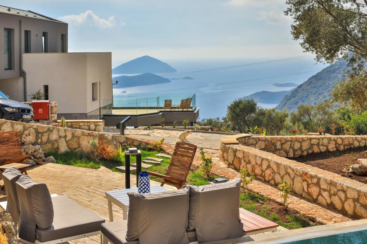 14 Premium Villas With Openair Restaurant&Tennis Court In Nature - Notos Club كاس المظهر الخارجي الصورة