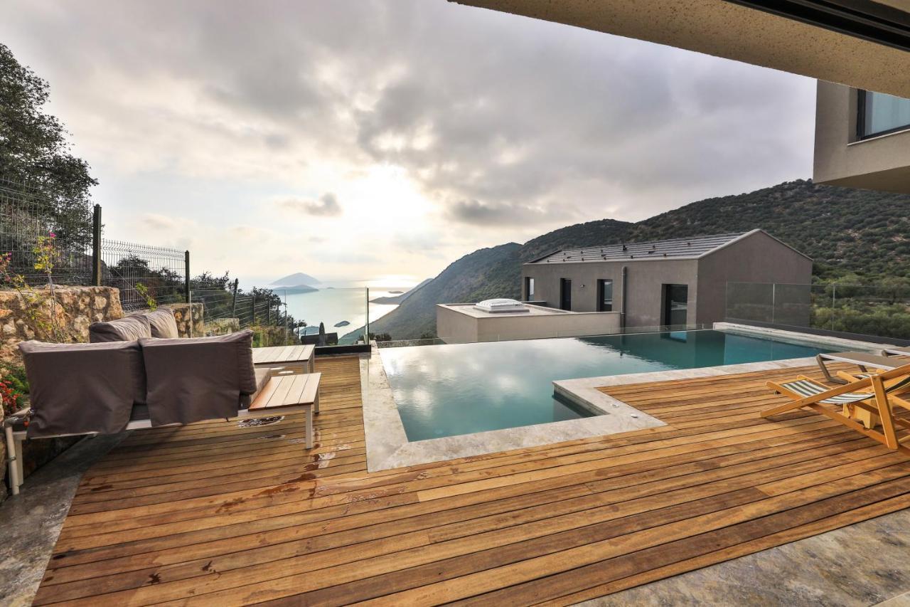 14 Premium Villas With Openair Restaurant&Tennis Court In Nature - Notos Club كاس المظهر الخارجي الصورة