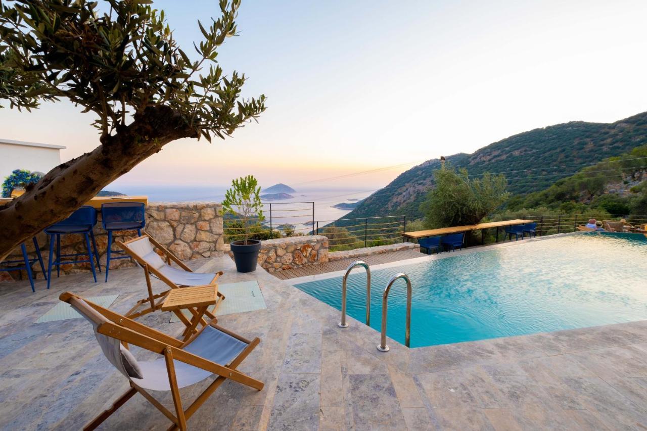 14 Premium Villas With Openair Restaurant&Tennis Court In Nature - Notos Club كاس المظهر الخارجي الصورة