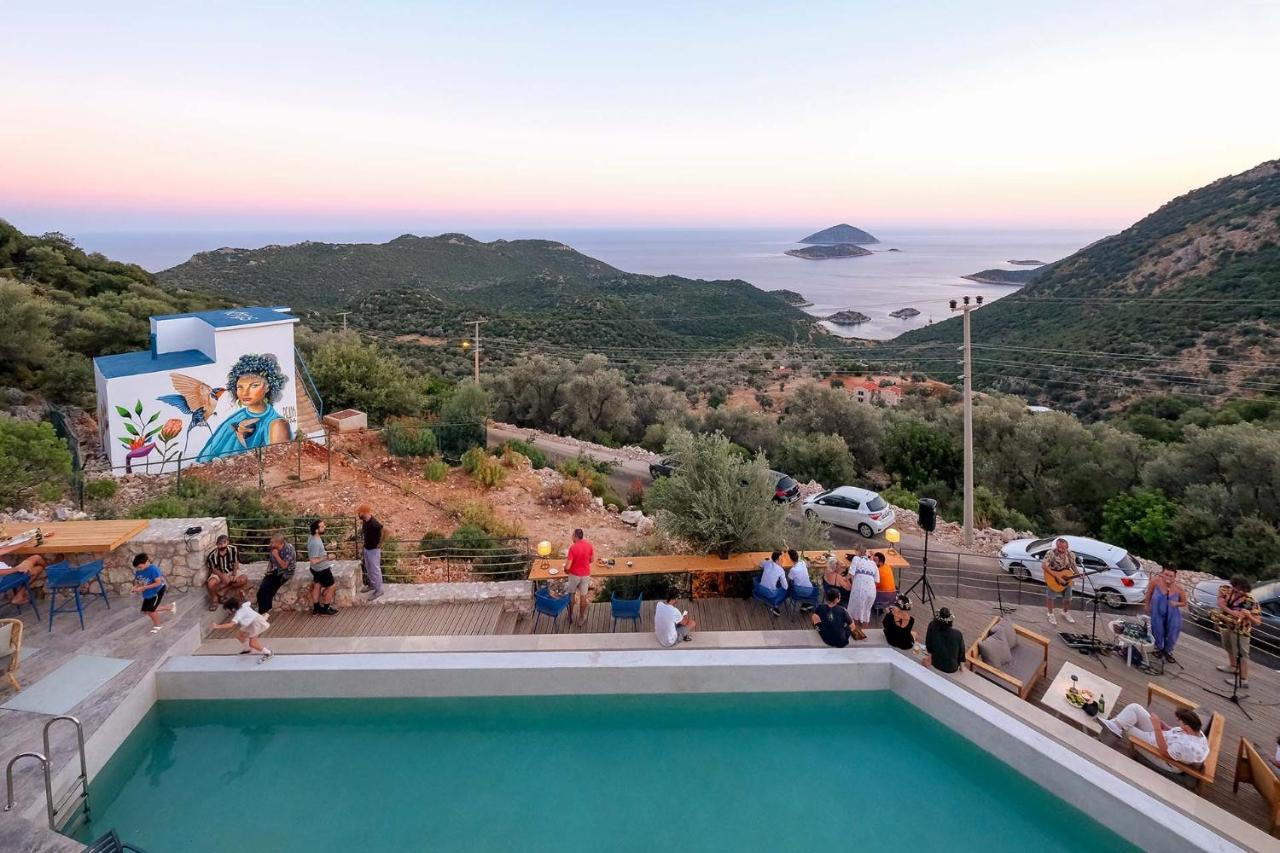 14 Premium Villas With Openair Restaurant&Tennis Court In Nature - Notos Club كاس المظهر الخارجي الصورة