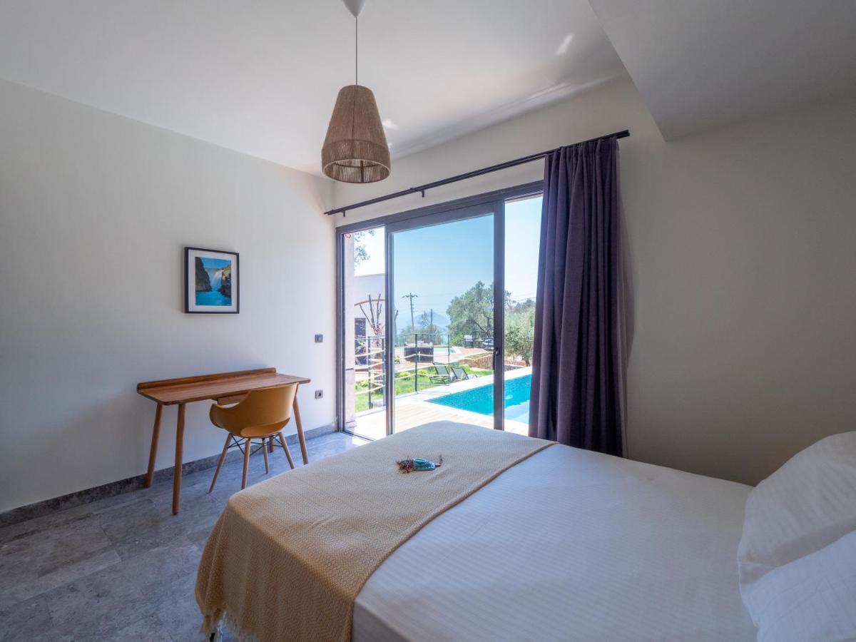 14 Premium Villas With Openair Restaurant&Tennis Court In Nature - Notos Club كاس المظهر الخارجي الصورة