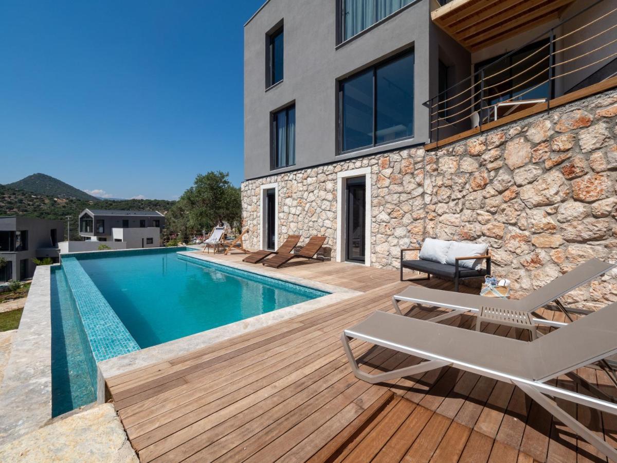 14 Premium Villas With Openair Restaurant&Tennis Court In Nature - Notos Club كاس المظهر الخارجي الصورة