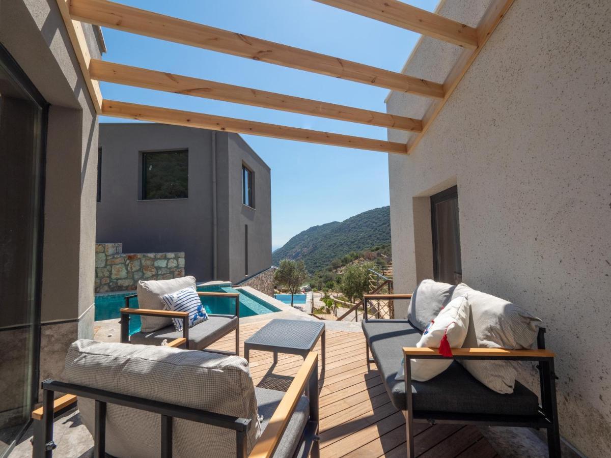 14 Premium Villas With Openair Restaurant&Tennis Court In Nature - Notos Club كاس المظهر الخارجي الصورة