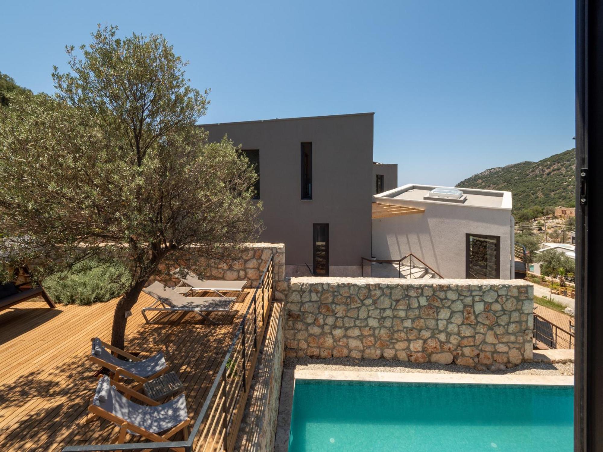 14 Premium Villas With Openair Restaurant&Tennis Court In Nature - Notos Club كاس المظهر الخارجي الصورة